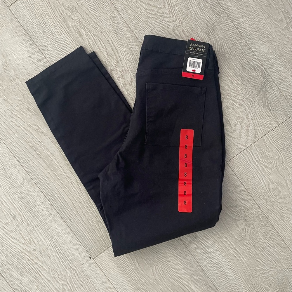 Banana Republic Black Trouser pants size M